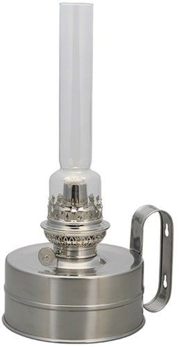 Metal Polished Steel Oil Lamps