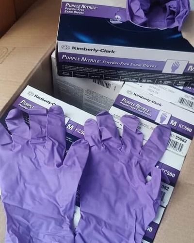 Powder Free Disposable Blue Nitrile Gloves with CE Certified