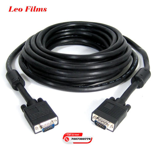 Black Color Vga Cables