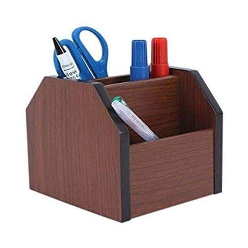 wooden pen stand