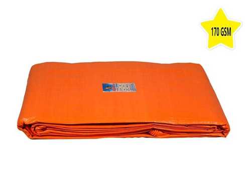 Orange Hdpe Tarpaulin Sheet 170 Gsm