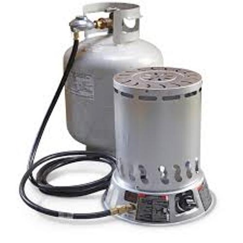 Portable Propane Gas Heater - Stainless Steel, Variable Heat Settings & Automatic Shutoff | Safe Indoor & Outdoor Use with Easy Piezo Ignition