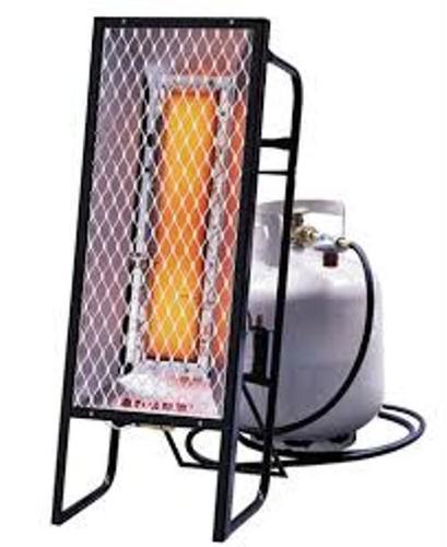 Portable Propane Gas Heater - Stainless Steel, New Condition | Automatic Shutoff, Easy Piezo Ignition, Indoor/Outdoor Use, Ventilation, Variable Heat Settings