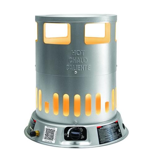 Portable Propane Gas Heater - Stainless Steel, Variable Heat Settings | Indoor & Outdoor Use, Automatic Shutoff, Easy Piezo Ignition