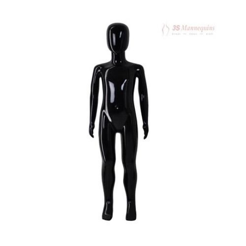 Black Glossy Kids Mannequin Age Group: Children