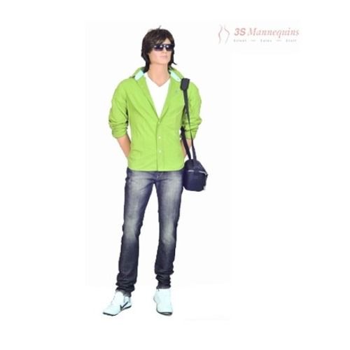 Plastic Male Standing Mannequin Age Group: Adults