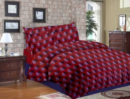 Printed Handloom Bed Sheets