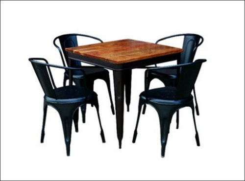 Steel Cafeteria Table Set