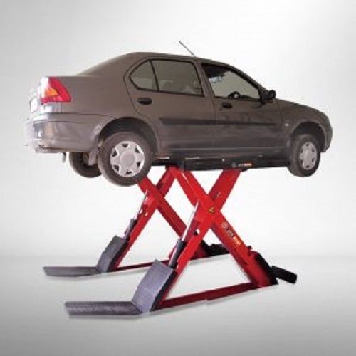 Wheels Free Single Scissor Lift