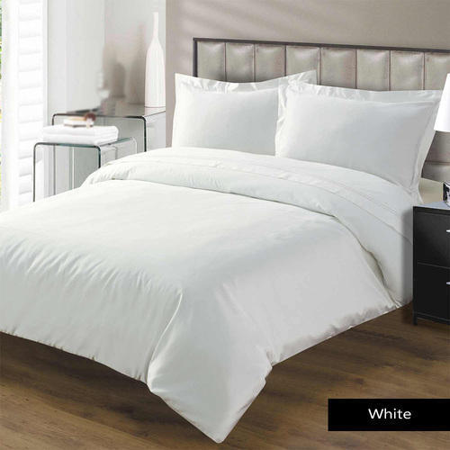 Multi Color White Plain Bed Sheets