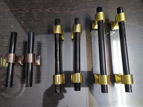 Buffalo Horn Handles with Brass Fitting