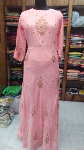 Full Sleeves Mushroom Ladies Kurti