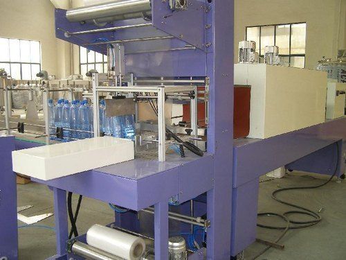 Automatic Shrink Wrapping Machine For Bottles