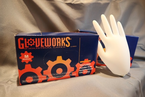 Disposable Nitrile Medical Gloves - New Full Finger Design | Plain Pattern, Medical Usage, Box Packaging
