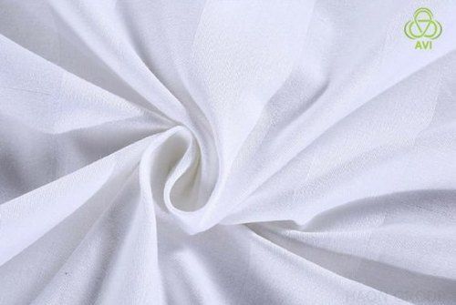 White Linen Hotel Bed Sheet