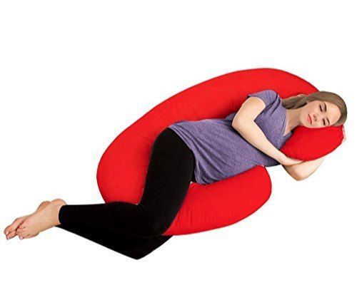 Microfiber C Shaped Maternity Pillow