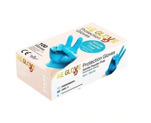 Nitrile Powder Free Protection Gloves