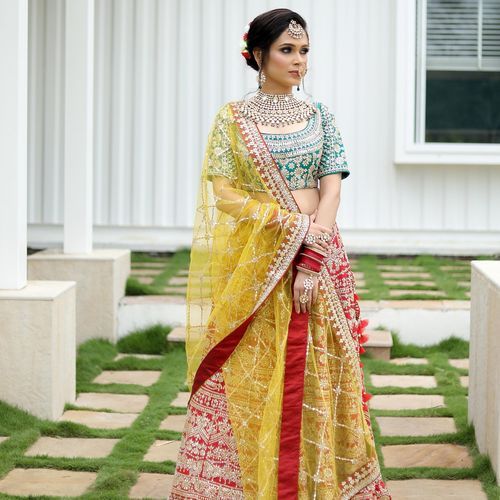 Skin Friendly Bridal Lehenga Usage: Wedding