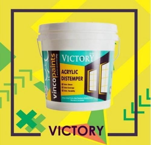 Victory Acrylic Washable Distemper Application: Domestic