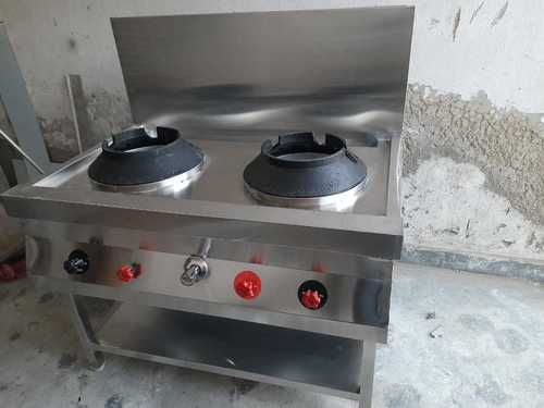 2 Burner Chinese Cooking Range