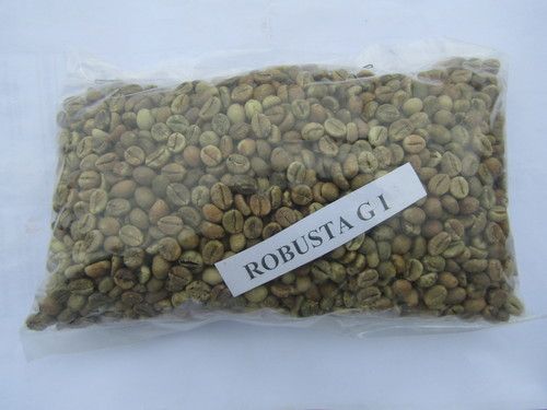 Arabica Green And Brown Coffee Beans