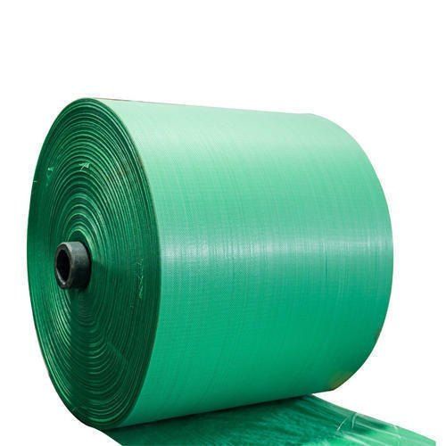 Pp Green Polypropylene Woven Fabric