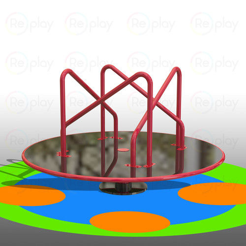 Hdpe Ground Level Merry Go Round