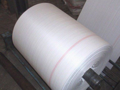 White Hdpe Woven Fabrics 12-36"