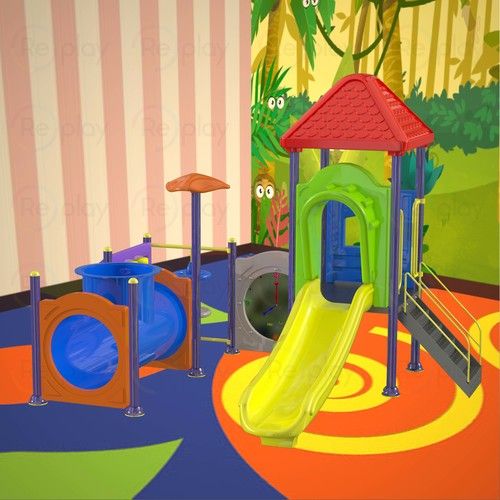 Hdpe Plastic Indoor Multiplay Station Ip 04 Mp