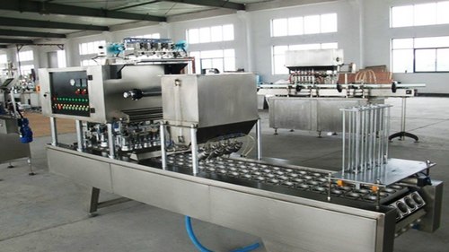 Jelly Cup Filling And Sealing Machine Application: Beverage