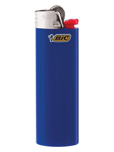 Blue Colored Bic Lighters