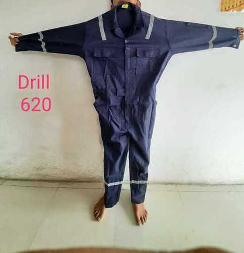 All Color Cotton Boiler Suit With Reflective Tape