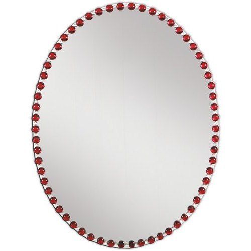 Diamond Glossy Designer Glass Mirror Usage: Cosmetics