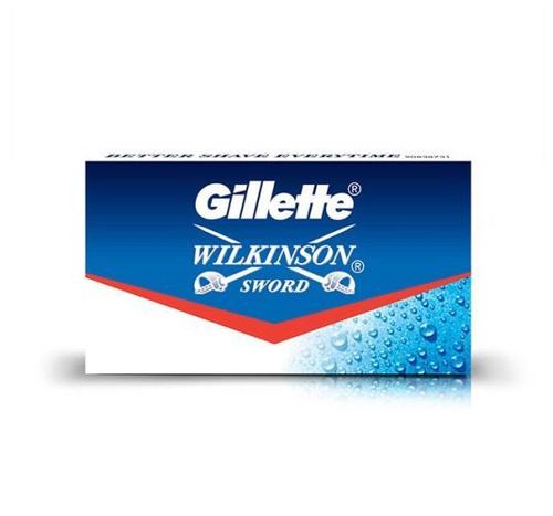 Gillette Double Edge Stainless Steel Shaving Razor Blades - Packet | Closer Shave, Less Redness, Enhanced Comfort for Up to Ten Shaves