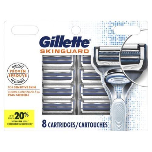 Gillette Double Edge Shaving Razor Blades - 4 or 8 Count Stainless Steel Packet | Closer Shave, Comfort Without Redness, Ideal for Multiple Uses