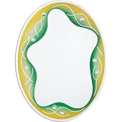 Home Decorative Oval Shape Glass Mirror