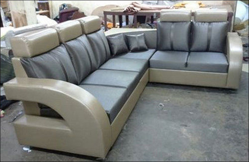 5 Inch Wooden Corner Sofa Set