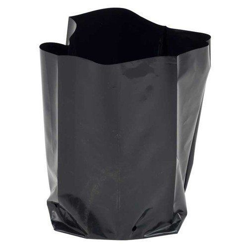 काले रंग की प्लास्टिक नर्सरी बैग 