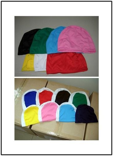 Comfortable Polyester Swim Cap