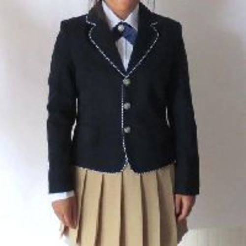 Anti Wrinkle Full Sleeves Girl School Blazer