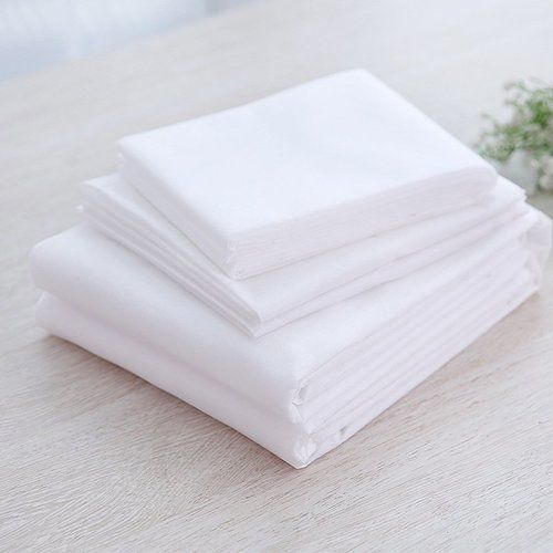 White Cotton Disposable Bedsheets