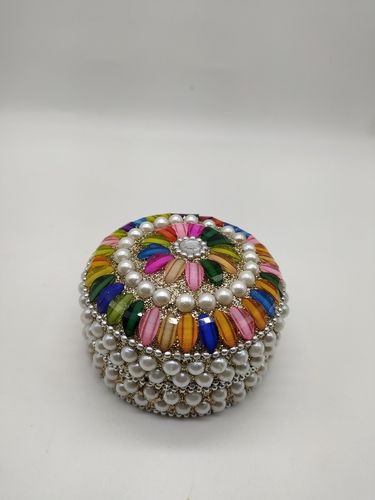 Handcrafted 3 Inch Kumkum Box