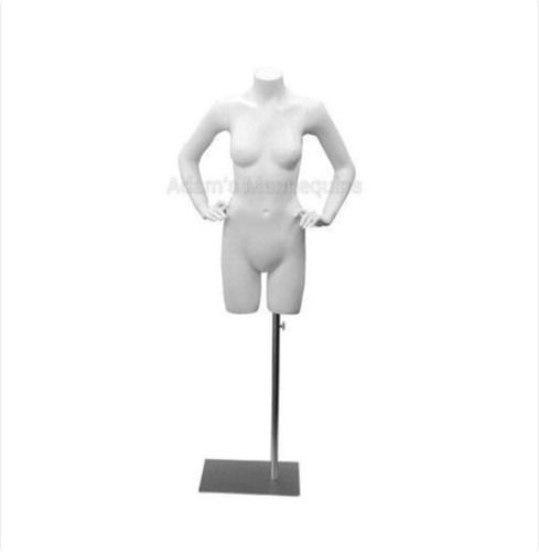 Female White Torso Mannequin