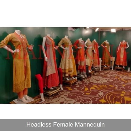 Headless Female Plastic Mannequins Age Group: Adults