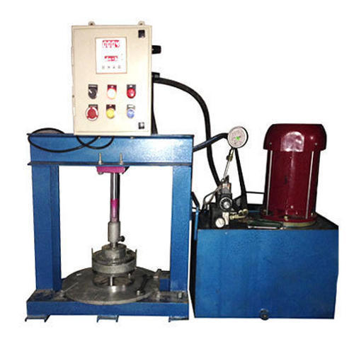 Blue Hydraulic Paper Plate Machine