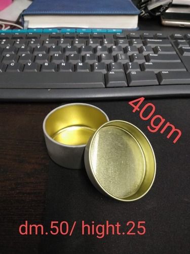 40-50 gms Aluminum Tin Container