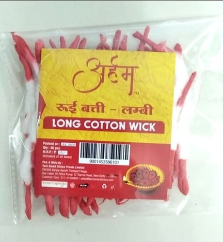 White Arham Long Cotton Wicks