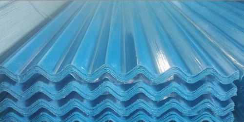 Blue Color Fibre Roofing Sheet
