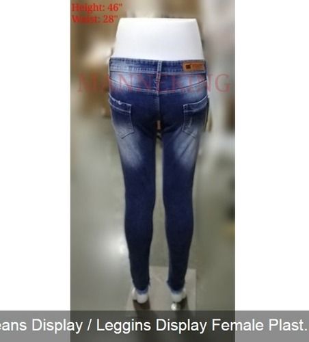 Female Plastic Bottom Wear Display Mannequin