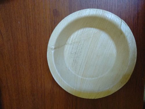 6 Inch Round Areca Leaf Plate Application: Food Serving